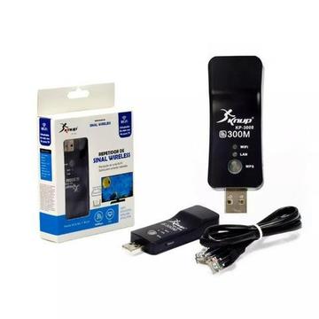 Mini Repetidor De Sinal Wireless Tv Roteador 300mbps Kp-3008