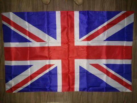 Bandeira Reino Unido dupla face