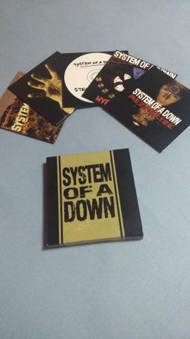 Box discografia System Of A Down NUNCA FOI TOCADO ZERO DE ARRANHÃO