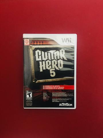 Jogo Guitar Hero 5 Para Wii