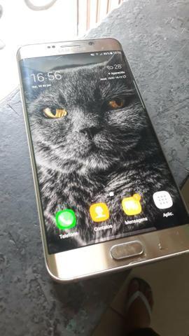Galaxy S6 edge plus dourado 32gb,da pra usar normal, com alguns defeitos (leia)