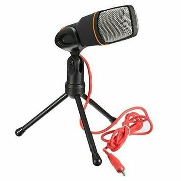 Microfone Condensador para Gravação Profissional Vídeos Músicas Vinhetas Estúdio Jogos