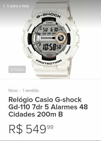 Relógio Casio G-shock Gd-110