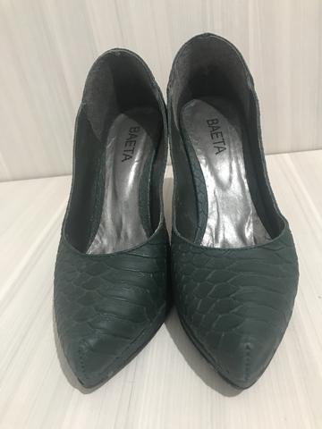 Sapato Baeta Verde Militar - 36