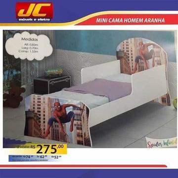 Mini cama homem aranha