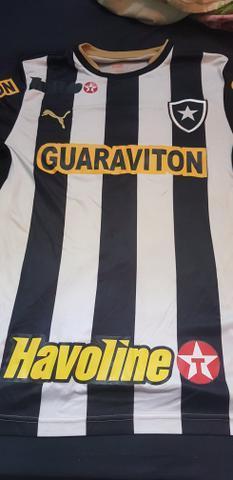 Camisa Botafogo (De jogo) usada pelo Gilberto