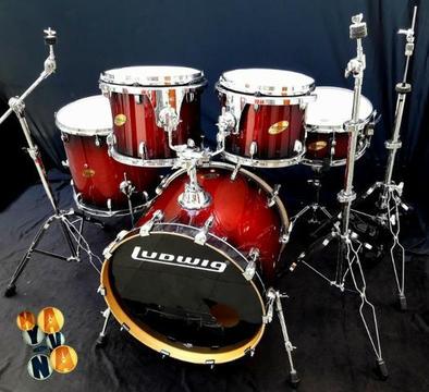 Bateria Ludwig Accent CS Custom / Parcelo