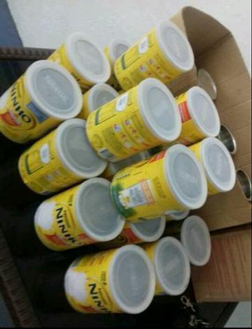 30 latas de Leite Ninho Vazias