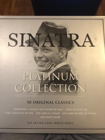 LP Triplo Frank Sinatra The Platinum Collection Importado