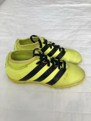 Chuteira Adidas Inf. Neon