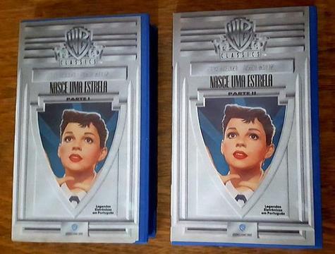 Vhs Nasce Uma Estrela (1954) - Com Judy Garland e James Mason (2 Fitas Vhs Originais)