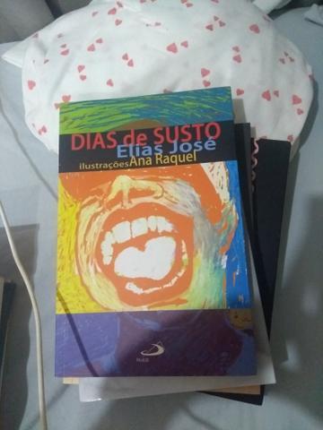 Livro Dias de Susto, Elias José com Ilustrações de Ana Raquel