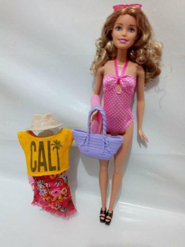 Barbie moda praia nova