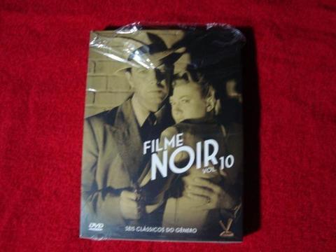 Box Filme Noir Volume 10 - 3 Dvds - Ótimo Estado