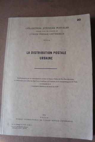 Livro A História dos Correios - La Distribution Postale Urbaine