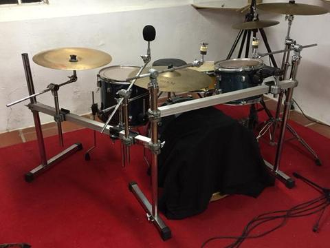 Rack Pearl Dr 500 Frontal + Extensor + 6 Clamps