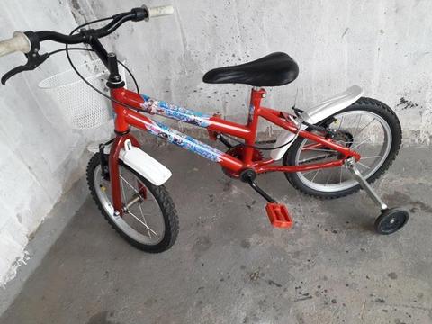 Bicicleta infantil aro 16 ( entrego)