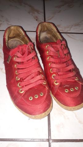 Sapato vermelho