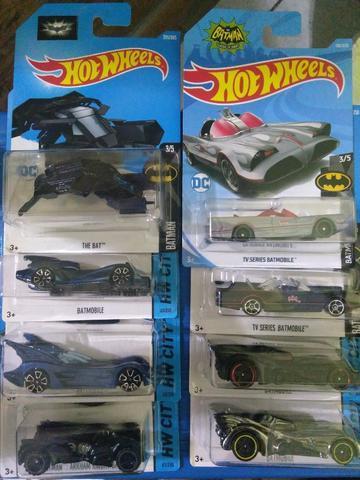 Hot Wheels Batman lote com 8
