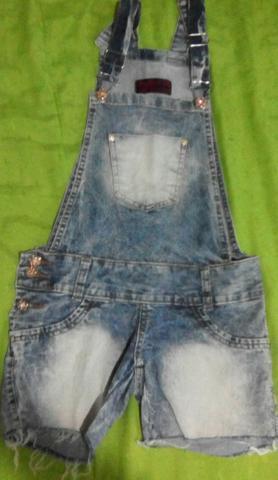 Macacão jeans 36 38 42 (20,00 cada)