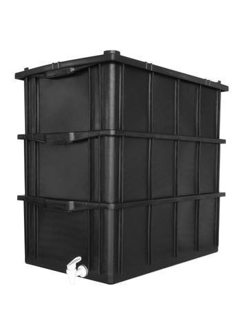 Kit caixas para compostagem 36 litros preta + brinde