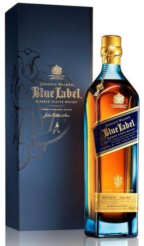Whisky johnnie walker blue label