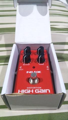Pedal de Guitarra - Distorção Nux Alto Ganho