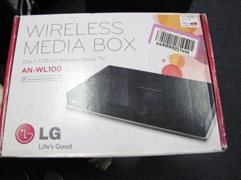 Media Wireless Box LG An Wl100 Home theater multimídia wireless