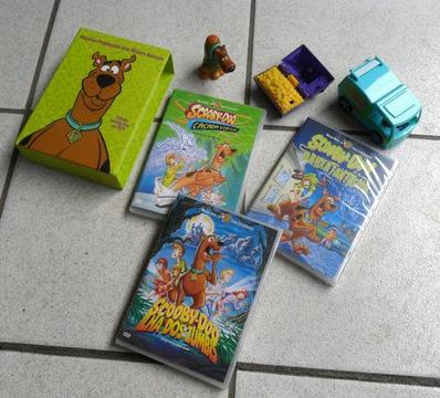 Para Colecionadores Do Scooby-doo - Box Com 3 Dvds + Miniatu