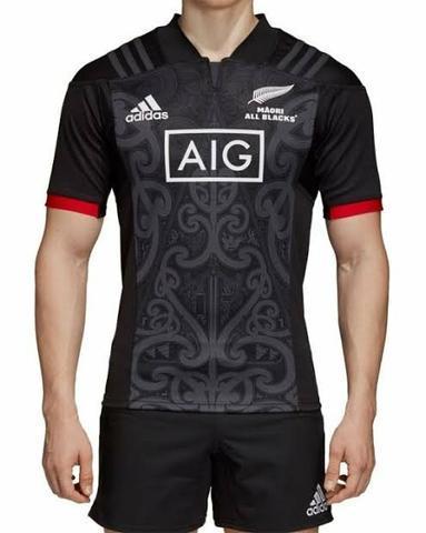 Camiseta Rugby All Blacks Nova Zelândia Maori Original