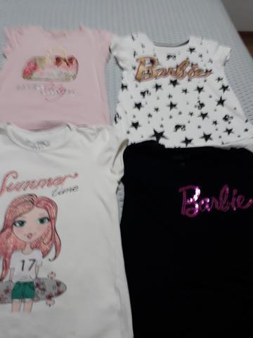 Vende se 4 camisetas tamanho 10