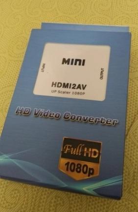 Adaptador HDMI para AV (RCA)
