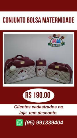 Conjunto completo de bolsas maternidade