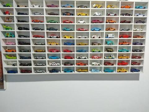 Coleção de Hotwheels