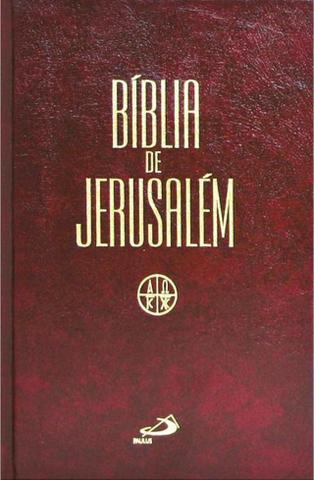 Bíblia de Jerusalém (Português) Média Capa dura Ed. Paulus