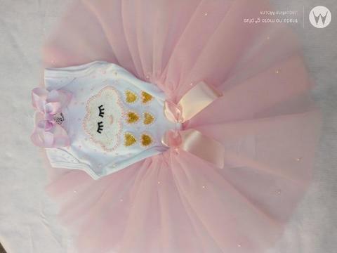 Body com saia tutu