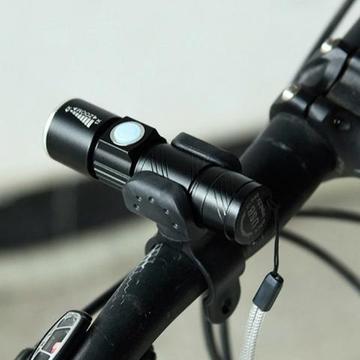 Lanterna Recarregável p/ Guidão Bike Resistente Água + Suporte
