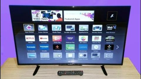 Smart Tv Panasonic led 40 pol full hd wifi Netflix zerada quem adquirir vai se orgulhar