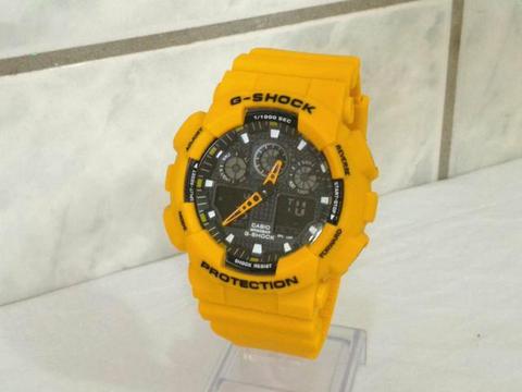 G-Shock GA-100 Amarelo