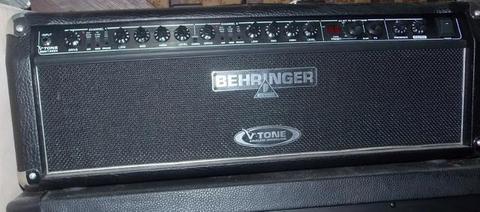 Head V-tone Gmx 1200h Behringer (simula amplificadores Marshall, Fender e Mesa)