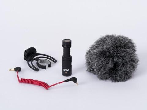 Rode VideoMicro microfone (kit completo com ac. originais)