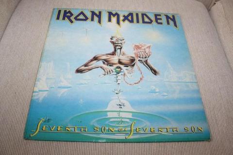 Lp do Iron Maiden - Seventh Son Of A Seventh Son