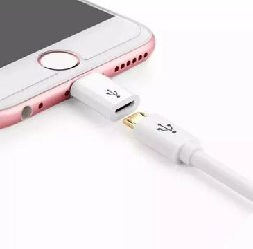 Adaptador iPhone de Cabo Micro USB Para Lightning