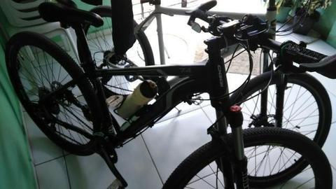 Bicicleta mtb oggi 7.4 kit shimano slx tamanho 17