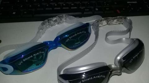 Óculos de natação com Uv 400 espelhado