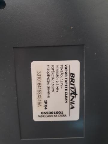 Máquina de lavar tapetes a seco novíssima todas as peças