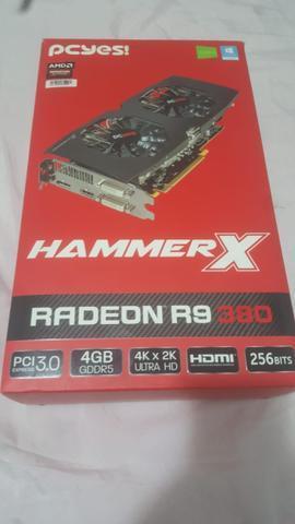 Placa de video pcyes! radeon r9 380 4gb gddr5 hammerx 256-bit