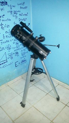 Telescópio Refletor Newtoniano Equatorial 1000x114mm Greika