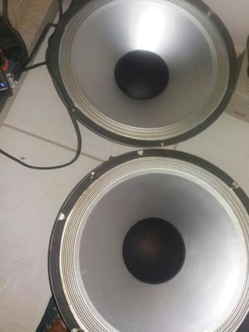 Vendo 2 autofalantes de 15polegadas