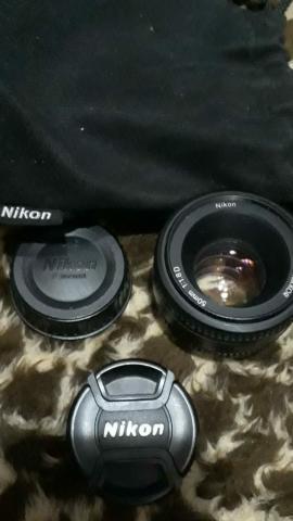 Lente Nikon 50mm 1.8